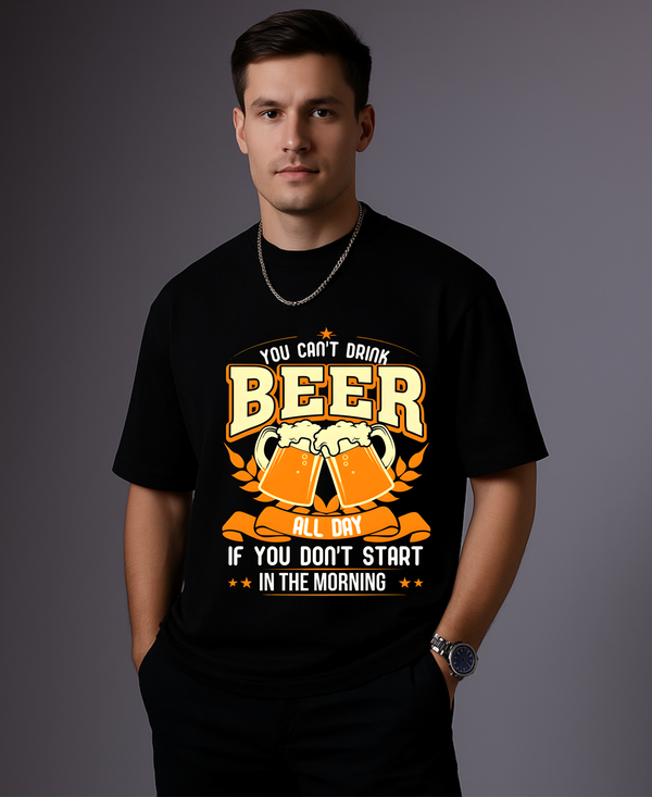 YOU CAN'T DRINK BEER